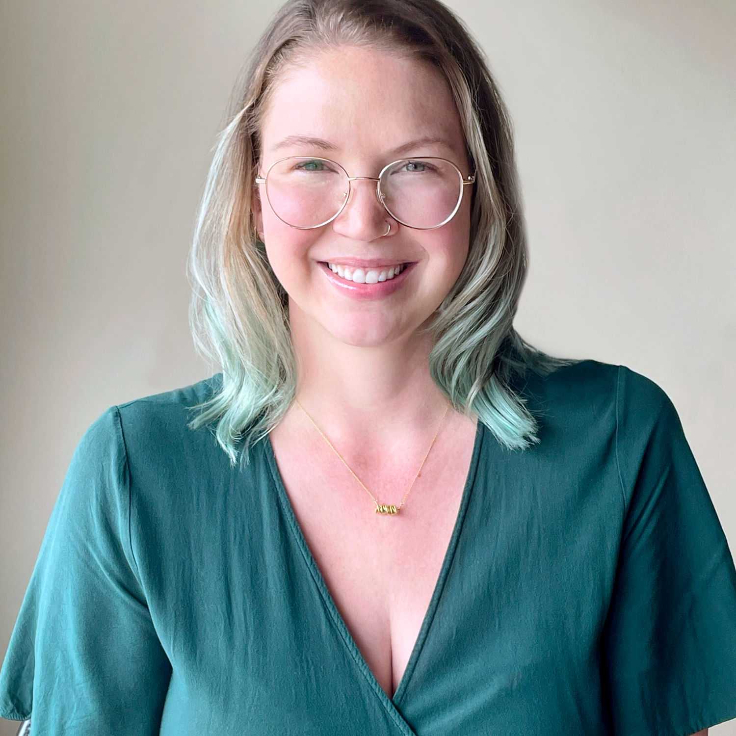 Portrait of Danielle, a professional stylist at Masque by Mask Balanced Skincare, showcasing their expertise and style.